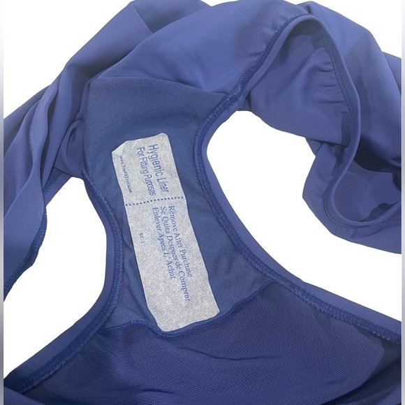 Catherine’s NWOT ruched swim bottoms. A beautiful shade of blue. Size 2X - Picture 2 of 5